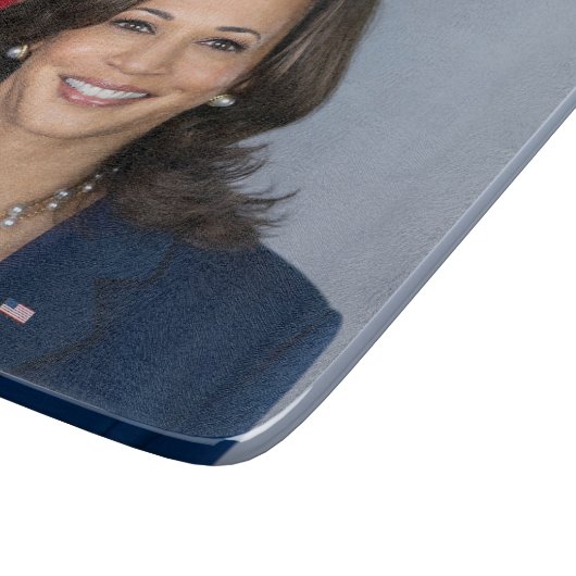 Präsident Kamala Harris USA 2024 Schneidebrett (Ecke)