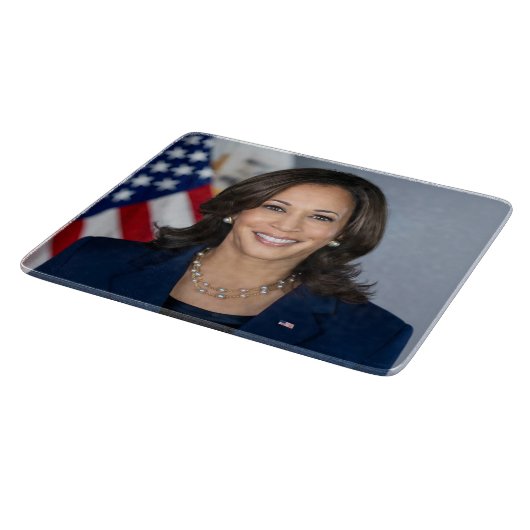 Präsident Kamala Harris USA 2024 Schneidebrett (Ecke)