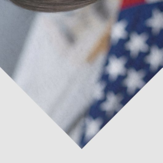 Präsident Kamala Harris USA 2024 Seidenpapier (Detail)