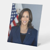 Präsident Kamala Harris USA 2024 Sockelschild (Vorderseite)