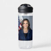 Präsident Kamala Harris USA 2024 Trinkflasche (Vorderseite)