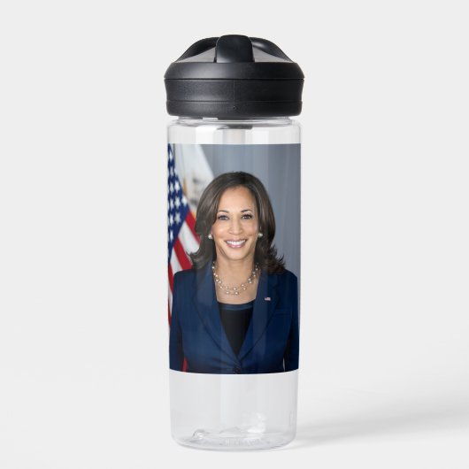 Präsident Kamala Harris USA 2024 Trinkflasche (Vorderseite)