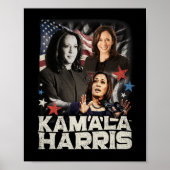 Präsident Kamala Harris Wir gehen nicht zurück 202 Poster (Vorne)