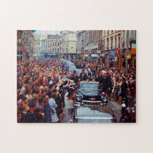 Präsident Kennedy besucht Irland. Puzzle