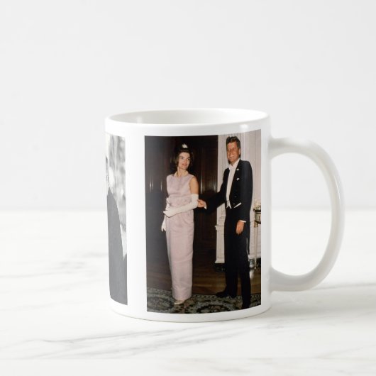 Präsident Kennedy, JFK und Jackie, jfk Kaffeetasse (Rechts)