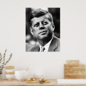 Präsident Kennedy Poster (Küche)