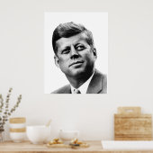 Präsident Kennedy Poster (Küche)