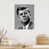 Präsident Kennedy Poster (Küche)