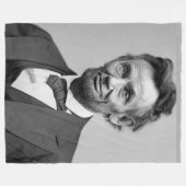 PRÄSIDENT LINCOLN FLEECEDECKE (Vorderseite (Horizontal))