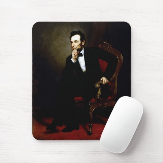 Präsident Lincoln Painting Mousepad (Mit Mouse)