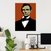 Präsident Lincoln Poster (Heimbüro)