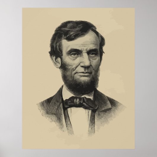Präsident Lincoln Poster (Vorne)