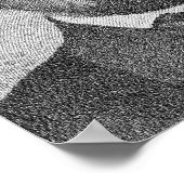 Präsident Lincoln Render w/Gettysburg Poster (Ecke)