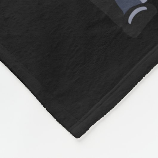 Präsident Lincoln Skeleton, Halloween Skeleton Fleecedecke (Ecke)