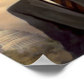 Präsident Lyndon Johnson Painting Poster (Ecke)