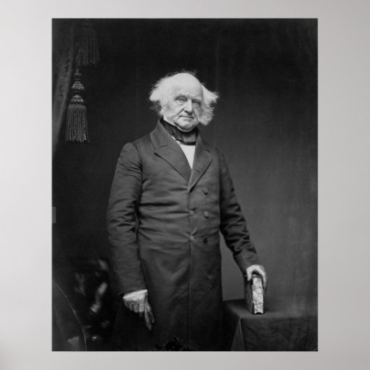 Präsident Martin Van Buren Poster (Vorne)