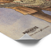 Präsident McKinley stehend auf eine riesige Münze Poster (Ecke)