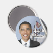 Präsident Memorabilia Magnet (Vorderseite/Rückseite)