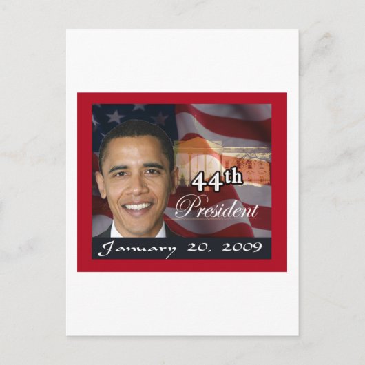 Präsident Memorabilia Postkarte (Vorderseite)