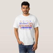 Präsident Michael-Steinberg Wahl 2016 Demokrat T-Shirt (Vorne ganz)