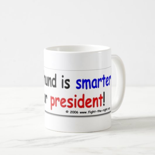 Präsident Mug Kaffeetasse (VorderseiteRechts)