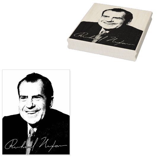 Präsident Nixon Gummistempel (Stempel)