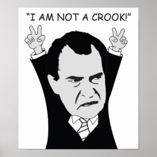 Präsident Nixon Poster