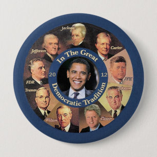 Präsident Obama 2012 Button