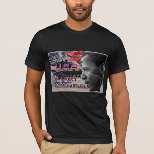 Präsident Obama 2012 T-Shirt (Vorderseite)