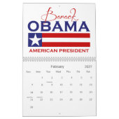 Präsident Obama 2013 Kalender (Feb 2027)