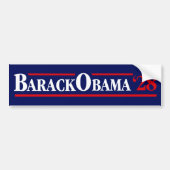 Präsident Obama 2028 Autoaufkleber (Vorne)