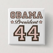 Präsident Obama 44 Button (Vorderseite)
