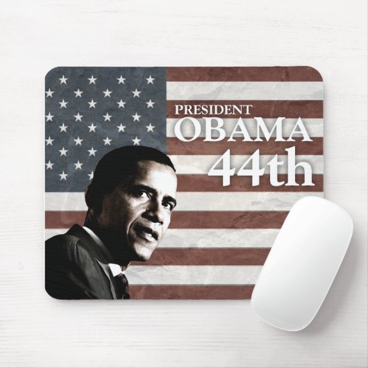 Präsident Obama 44. c1 Mousepad (Mit Mouse)