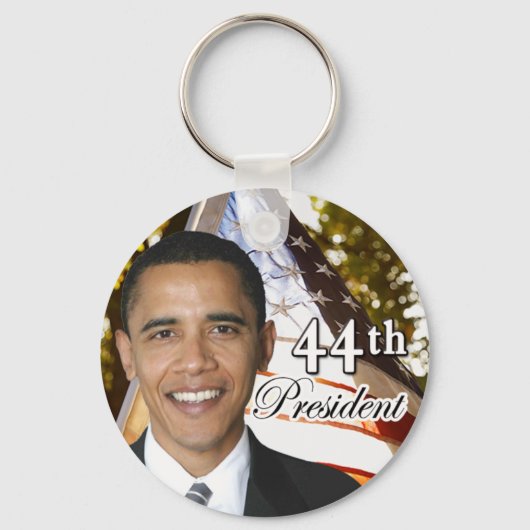 Präsident Obama 44. Schlüsselanhänger (Vorderseite)