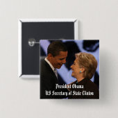Präsident Obama Amtseinführung Keepsakes Button (Vorne & Hinten)