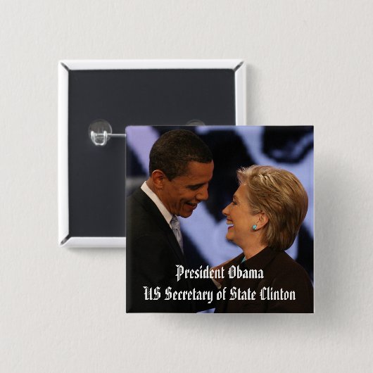 Präsident Obama Amtseinführung Keepsakes Button (Vorne & Hinten)