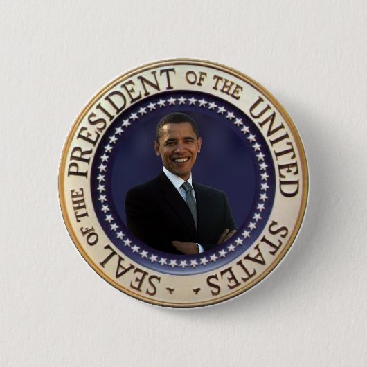 Präsident Obama Button (Vorderseite)