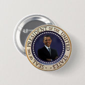 Präsident Obama Button (Vorne & Hinten)