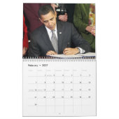 Präsident Obama Calander Kalender (Feb 2027)