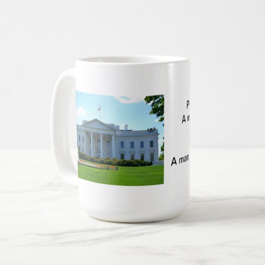 Präsident Obama Coffee Mug Kaffeetasse (Vorderseite Links)