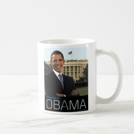 Präsident Obama Comfie Cup Kaffeetasse (Rechts)