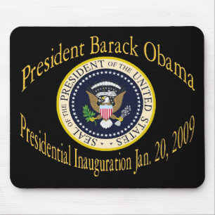 Präsident Obama Commemorative Inauguration Mousepad
