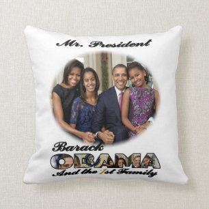 PRÄSIDENT OBAMA Einweihung 2013 Kissen