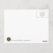 PRÄSIDENT OBAMA Einweihung 2013 Postkarte (Rückseite)