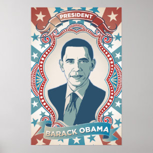 Präsident Obama Einweihung des Celebration Poster