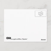 Präsident Obama Einweihung Postkarte (Rückseite)