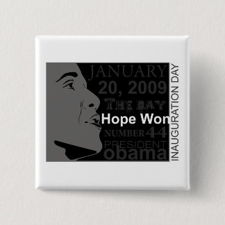 Präsident Obama - Einweihungstag Button