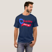 Präsident Obama Elect 2012 T-Shirt (Vorne ganz)