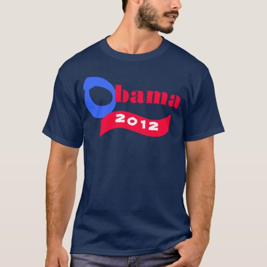 Präsident Obama Elect 2012 T-Shirt (Vorderseite)