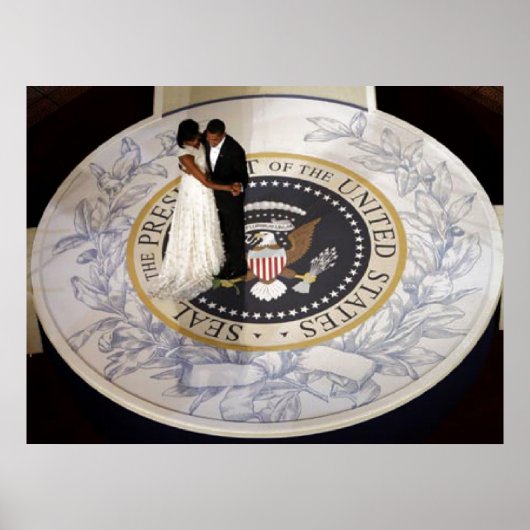 Präsident Obama ERSTES PAAR Poster (Vorne)